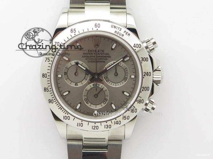 Edition Bracelet SS Yacht-Master Steel Best ARF 116622 SH3135 904L 1:1 Dial Gray on 0515